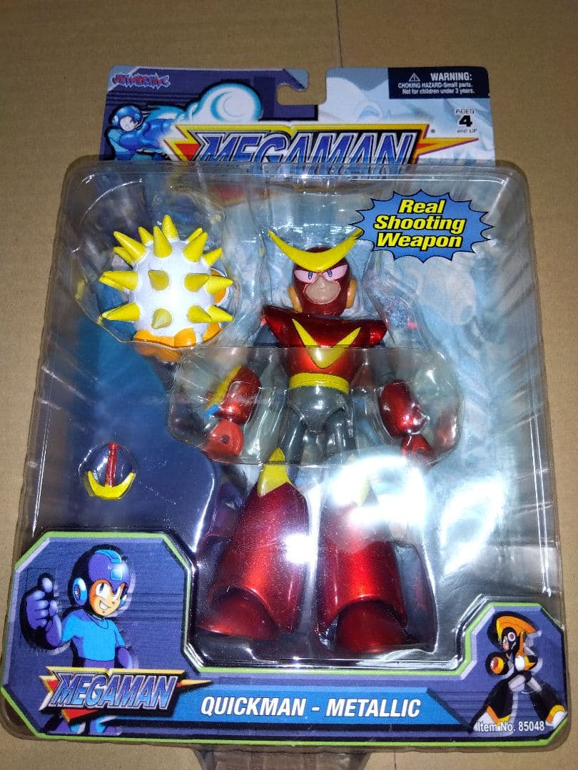 ロックマン　クイックマン　フィギュア　CAPCOM　ロックマンエグゼ　ビンテージ