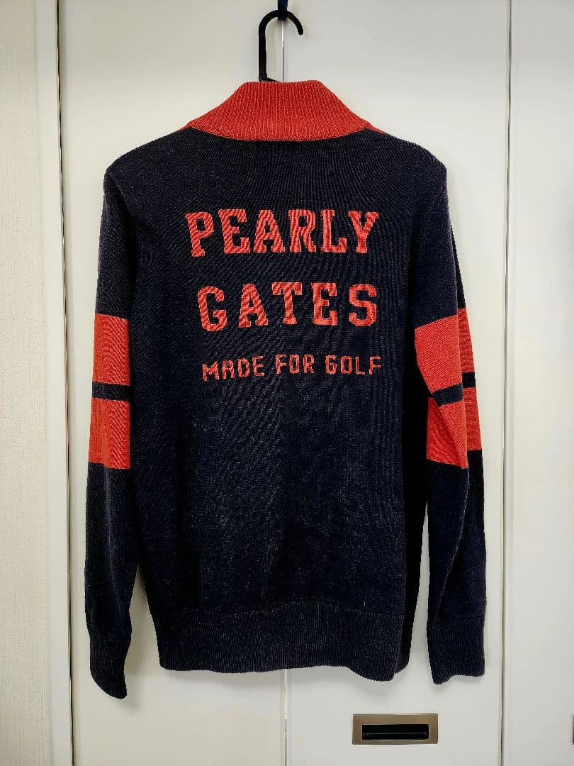 パーリーゲイツ ニット お洒落 フルジップ 人気モデル 素敵 美品 貴重