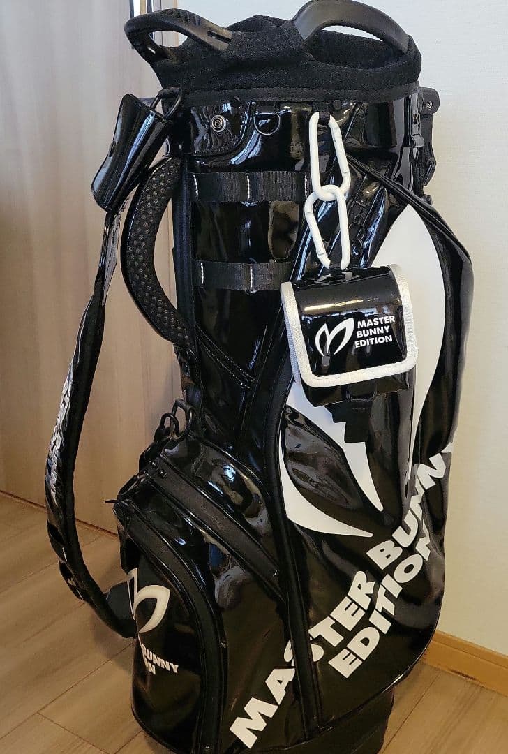 お洒落高級❤美品✨MASTER BUNNY エナメルスタンドキャディバッグ☆