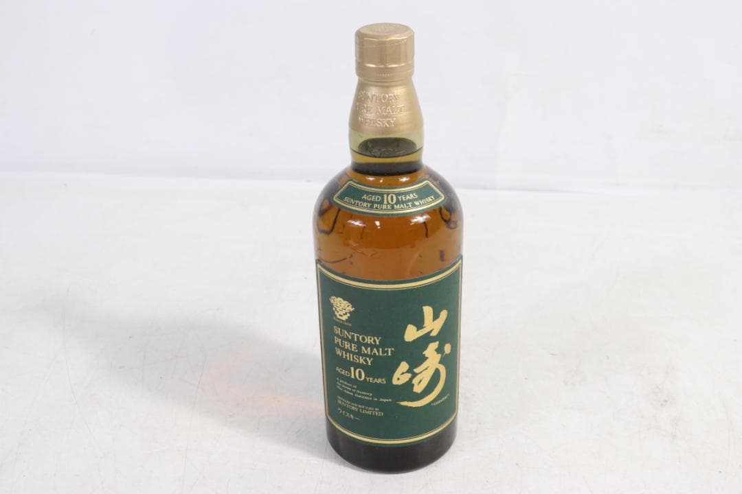 ◆未開栓 サントリー 山崎10年 ピュアモルト ウイスキー