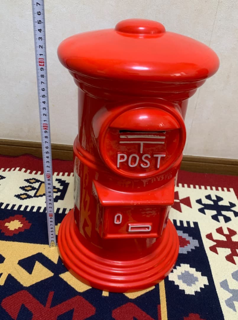 超特大 郵便ポスト 貯金箱　約45cm