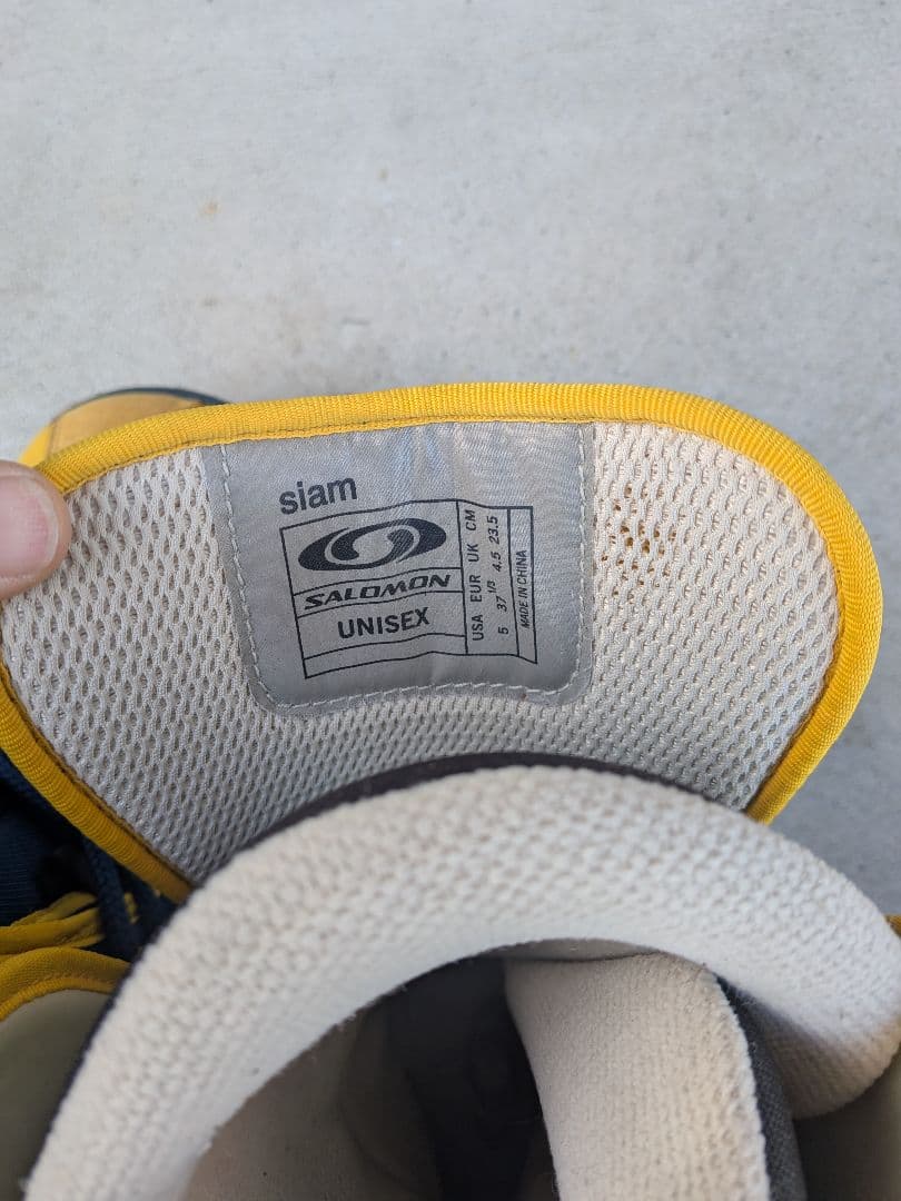 Salomon スノーボードブーツ 青/黄