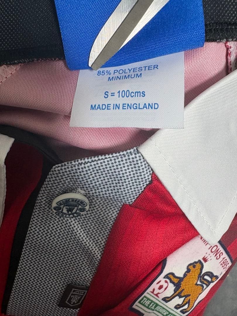 96-97 マンチェスター・ユナイテッド 長袖 10番 ベッカム サッカー