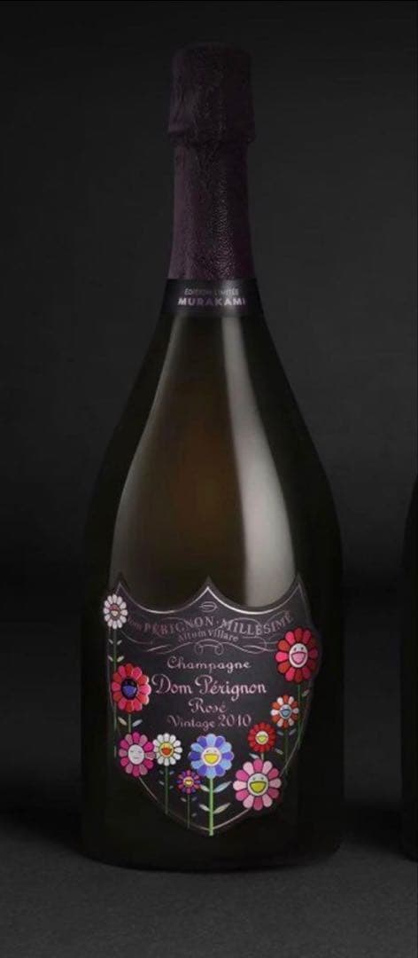 【新品】ドンペリ×村上隆限定コラボ 希少ロゼ2010 箱無