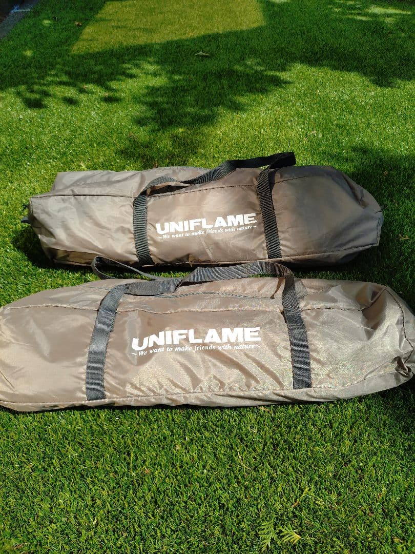 ユニフレーム　REVOタープsolo＆REVOウォールsolo＆付属品フルセット