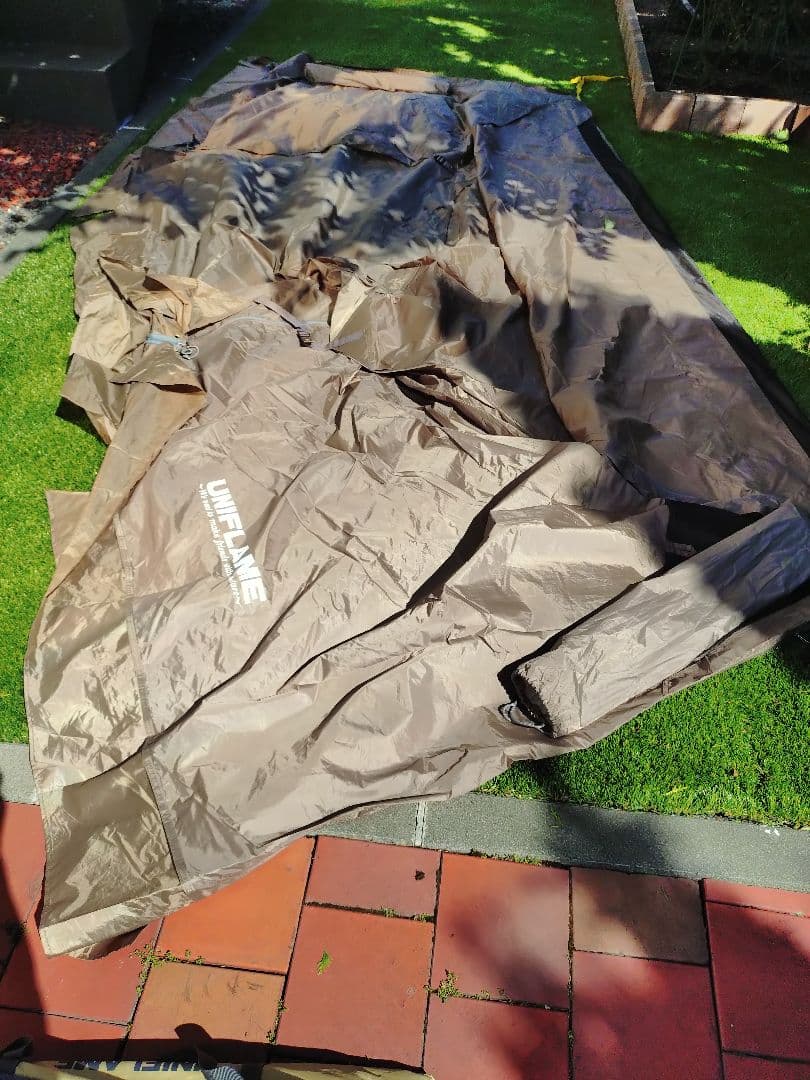 ユニフレーム　REVOタープsolo＆REVOウォールsolo＆付属品フルセット