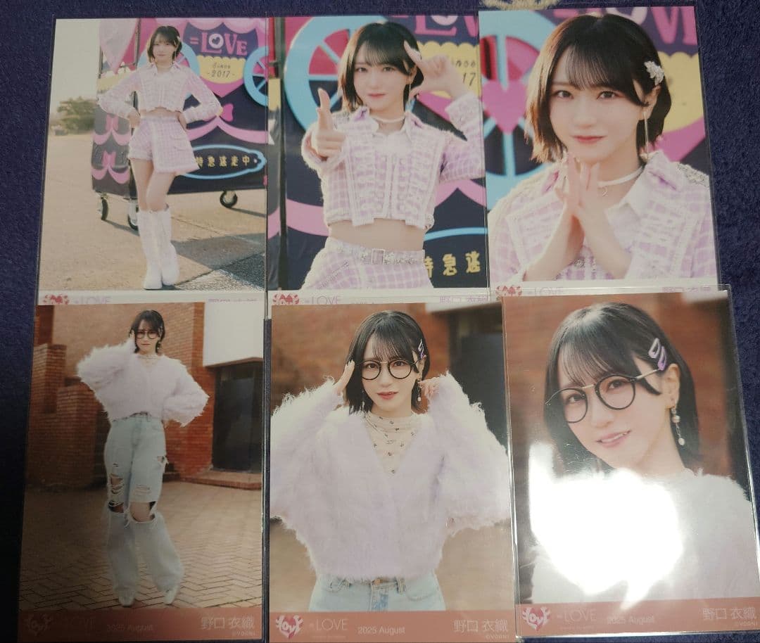 ＝LOVE イコラブ 野口衣織 超特急逃走中 ①② コンプ 生写真 まとめ売り
