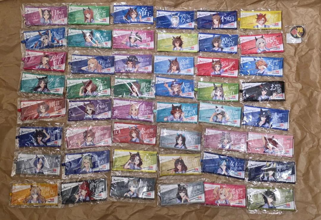 ウマ娘 6th 秋公演 ミニ応援タオルキーホルダー 全48種 当たり付き