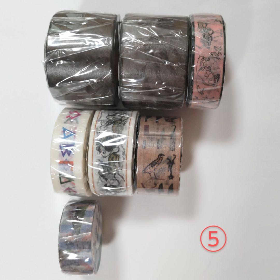 限定マスキングテープセット　ナガサワ文具センター　美術館　博物館　限定柄35本