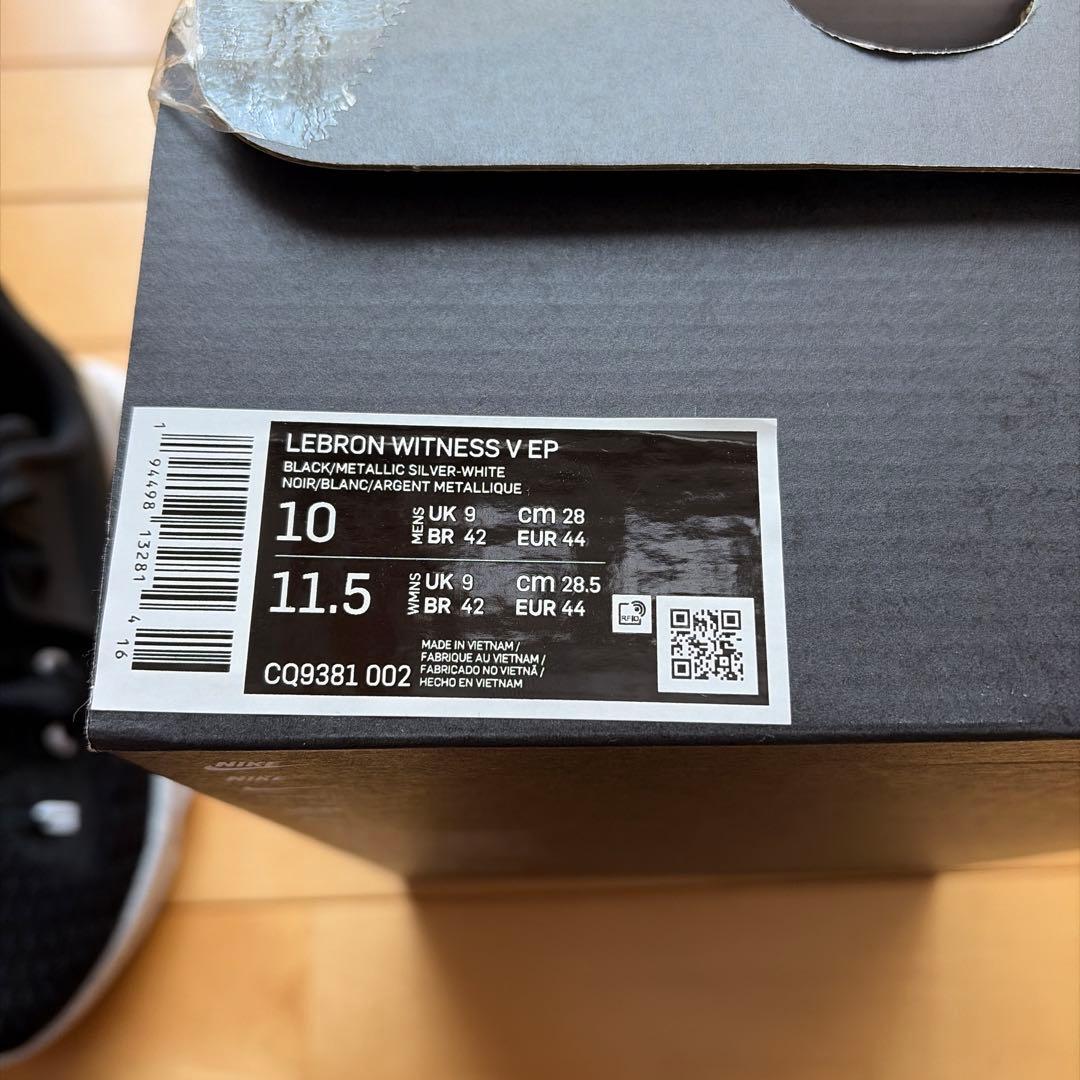 NIKE LEBRON WITNESS V EP レブロンウィットネス 5 EP