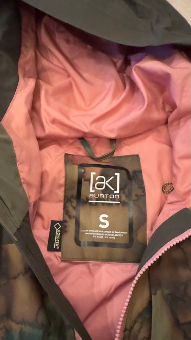 burton ak レディース サイズS 上下セット
