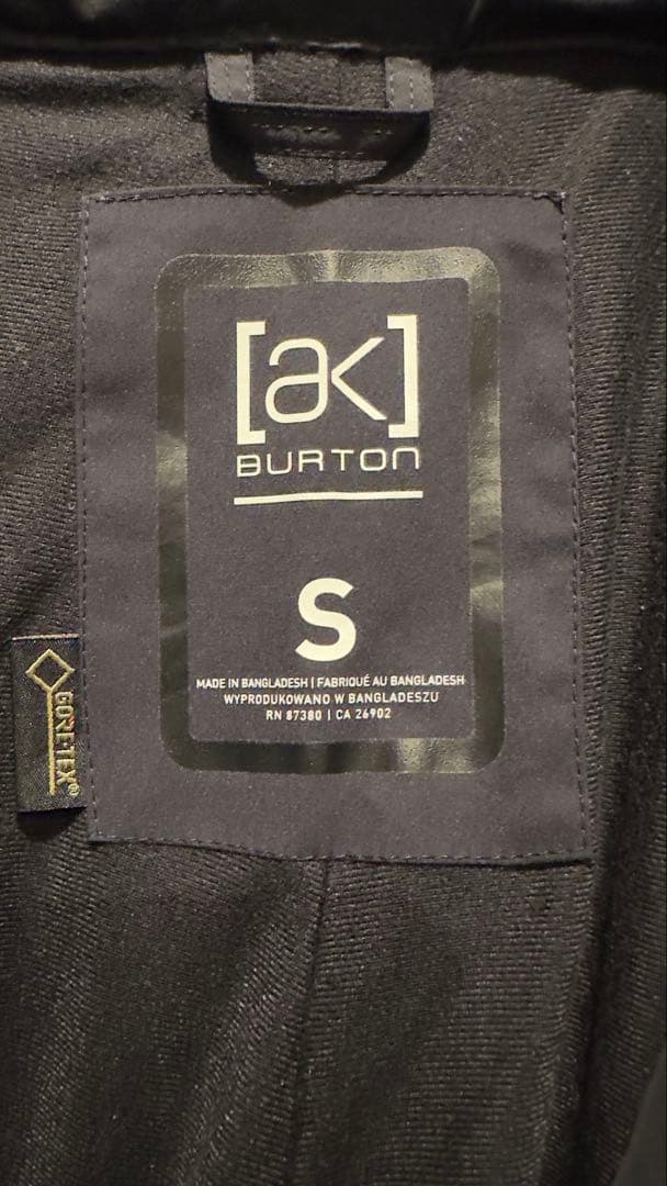 burton ak レディース サイズS 上下セット