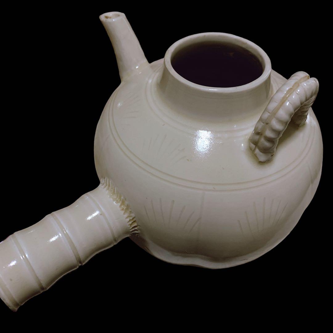 白磁　急須　宗時代　定州　骨董品　アンティーク　茶道具　中国美術