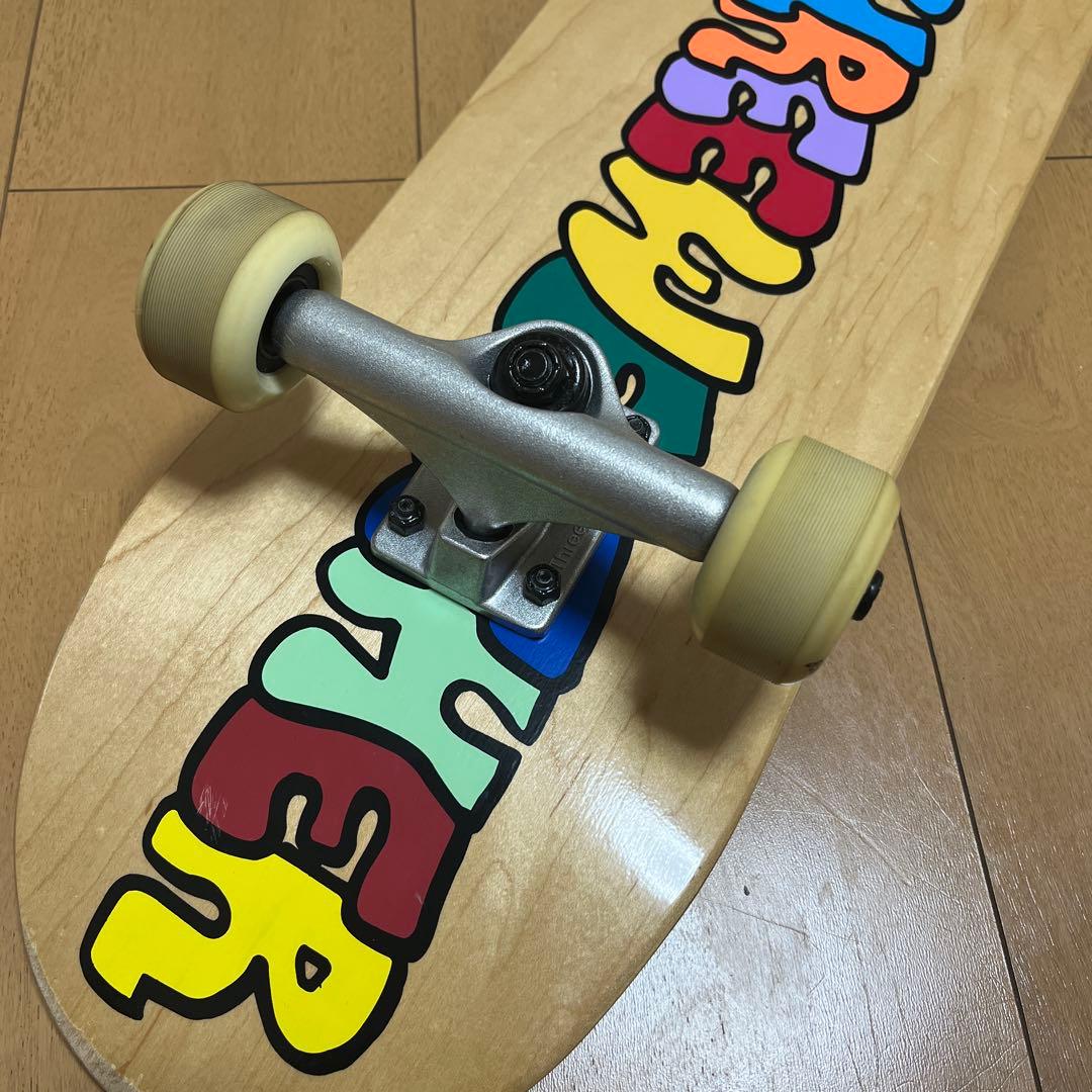 木製スケートボード グリップテープ付き