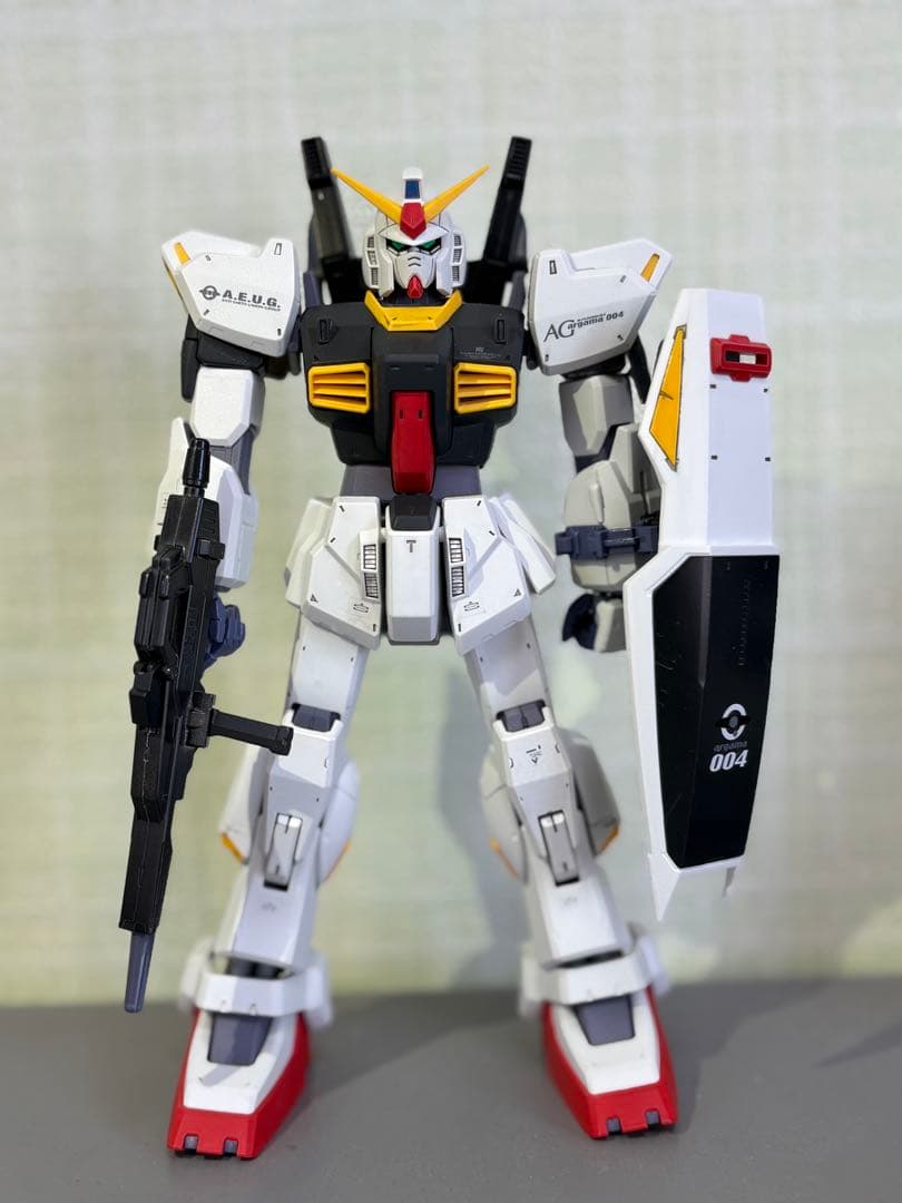 ガンダムマークII MG ほぼ全塗装 スペシャルクリアパーツつき