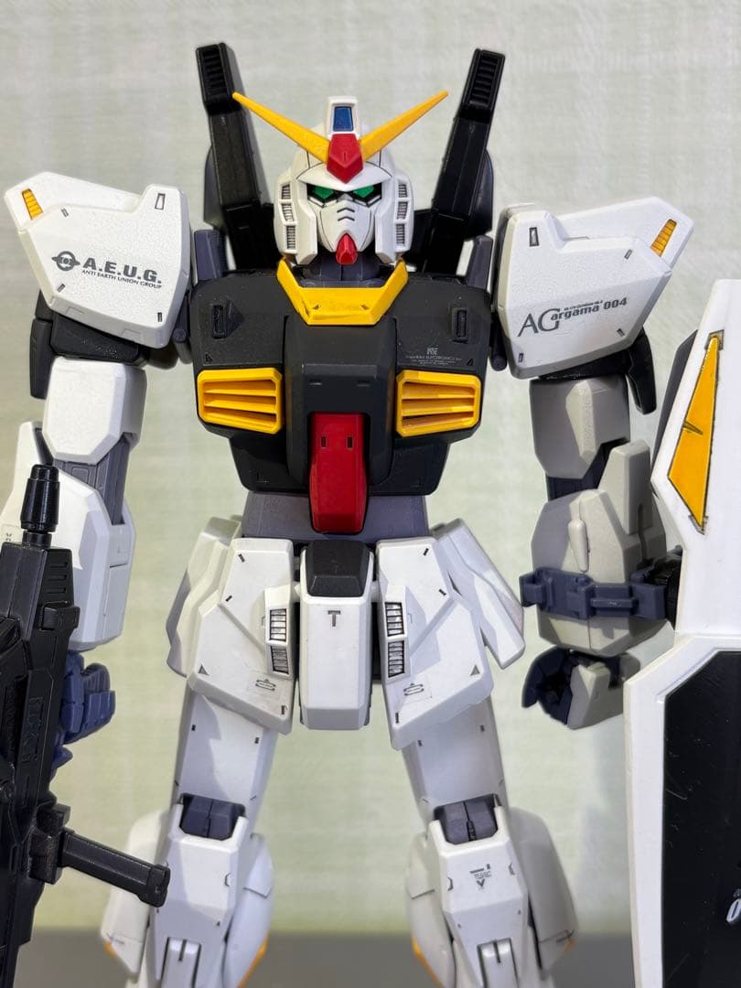 ガンダムマークII MG ほぼ全塗装 スペシャルクリアパーツつき