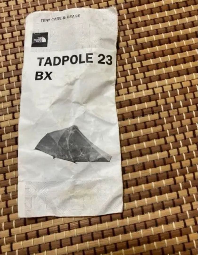 THE NORTH FACE TADPOLE 23 BX 希少　ソロテント