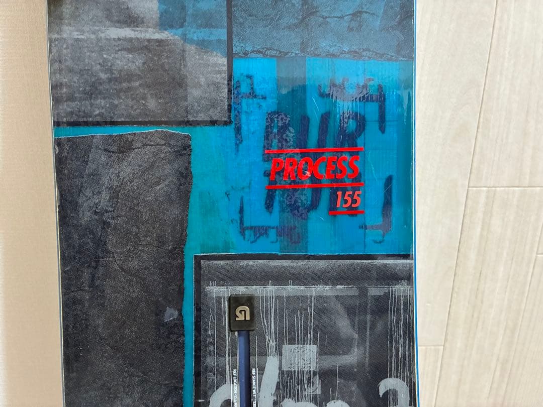 BURTON process バイン付 155cm スノーボード2点セット