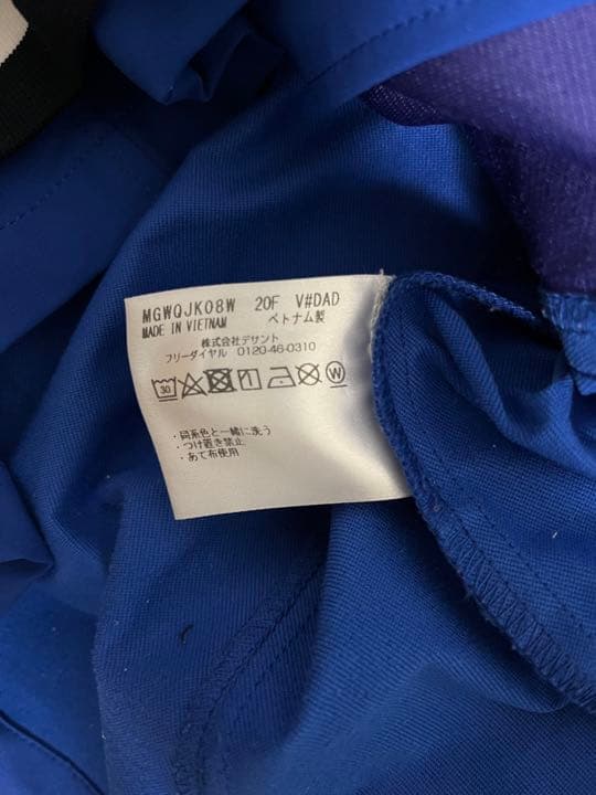 美品[マンシングウェア] 3Wブルゾン レディース ネイビー