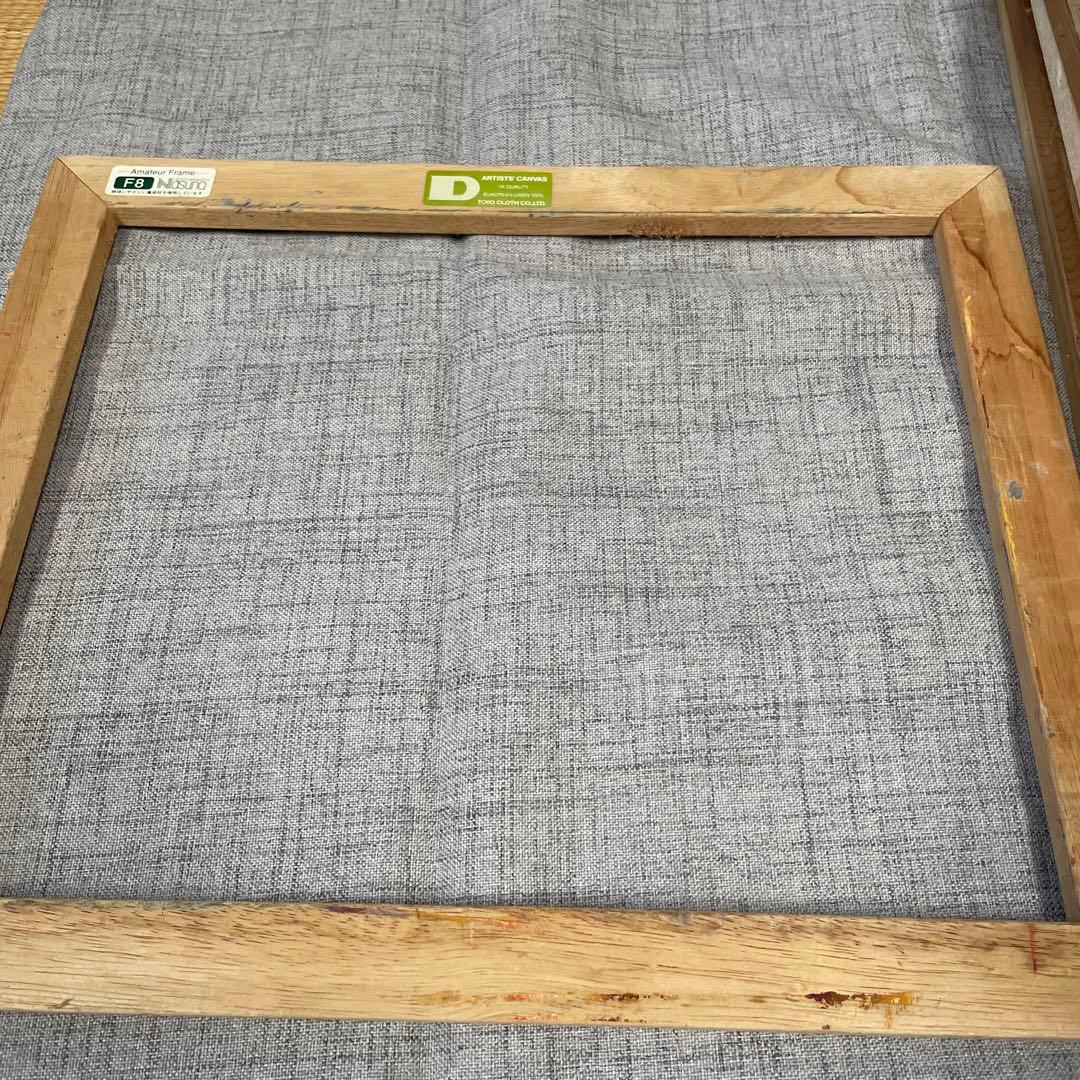 キャンバス木枠F6 F8 F10 プライヤー　クリップ　13点セット