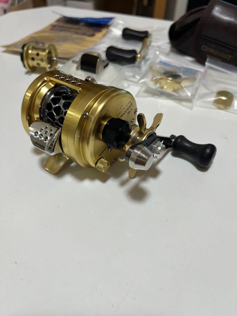 シマノ　カルカッタコンクエスト　50 アベイル　カスタム