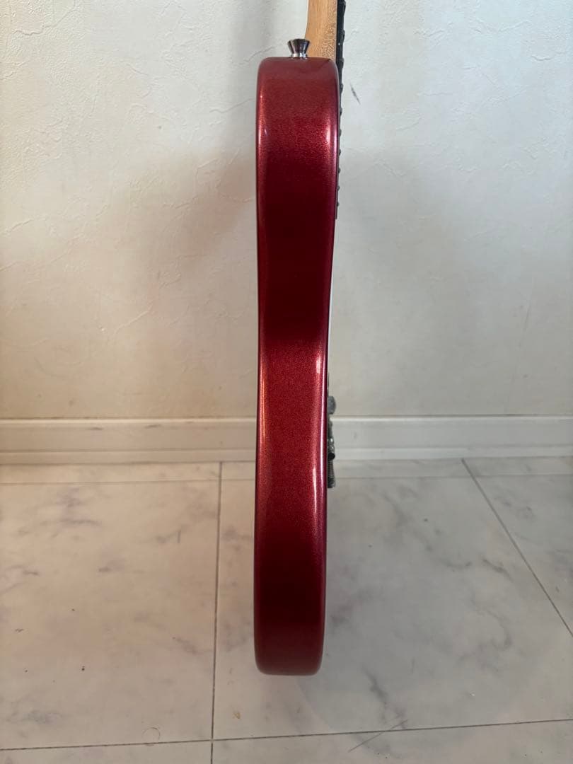 プレイテック Playtech テレキャスター タイプ エレキギター レッド 赤