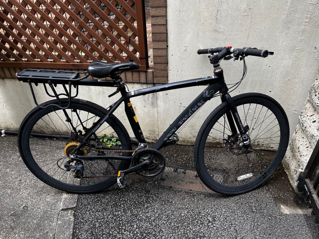 ドッペルギャンガー　700c D8 ブラックアイス 東京都引き取り限定