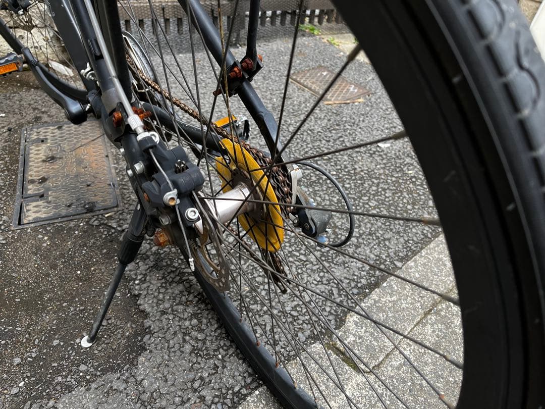 ドッペルギャンガー　700c D8 ブラックアイス 東京都引き取り限定