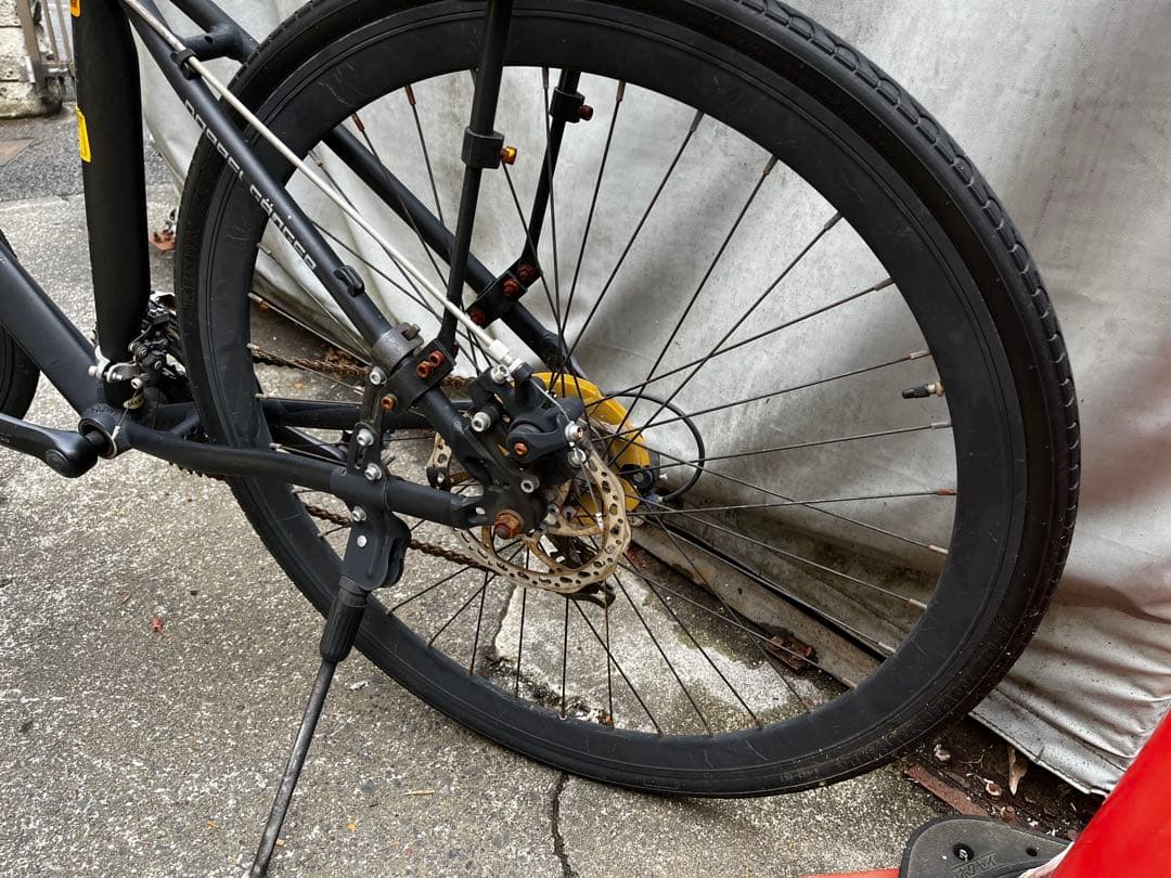 ドッペルギャンガー　700c D8 ブラックアイス 東京都引き取り限定