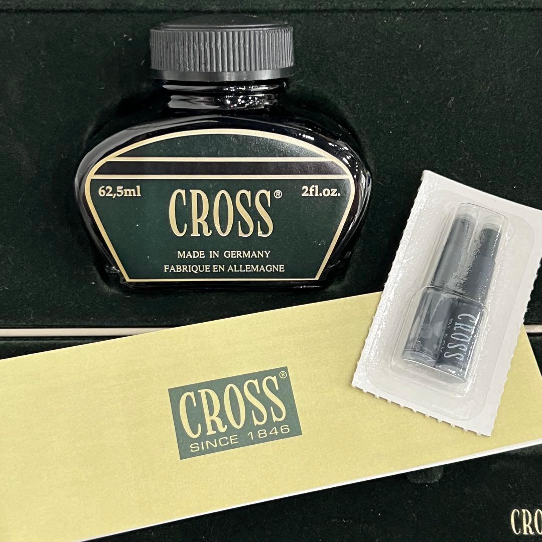 美品 CROSS タウンゼント 14k万年筆 インクセット クロス