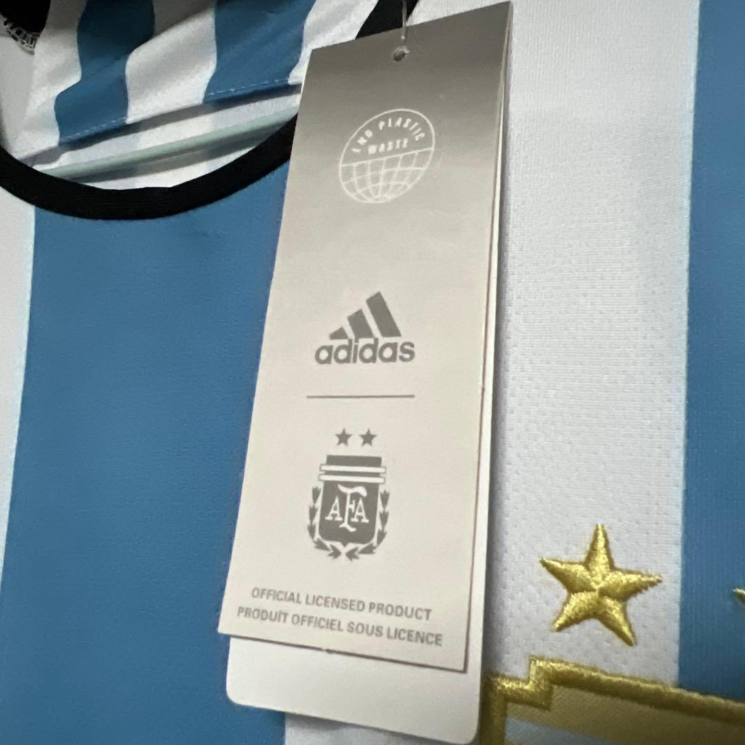 adidas アルゼンチン　メッシ　ユニフォーム　　ワールドカップ2022