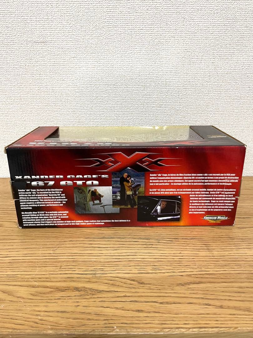 ミニカー AMERICAN MUSCLE XANDER CAGE'S 67 GTO