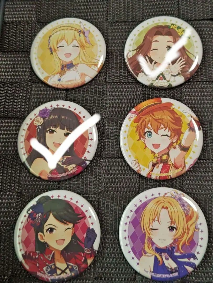 デレステ 10th開催記念 公式トレーディング缶バッジ 千秋楽 全15種