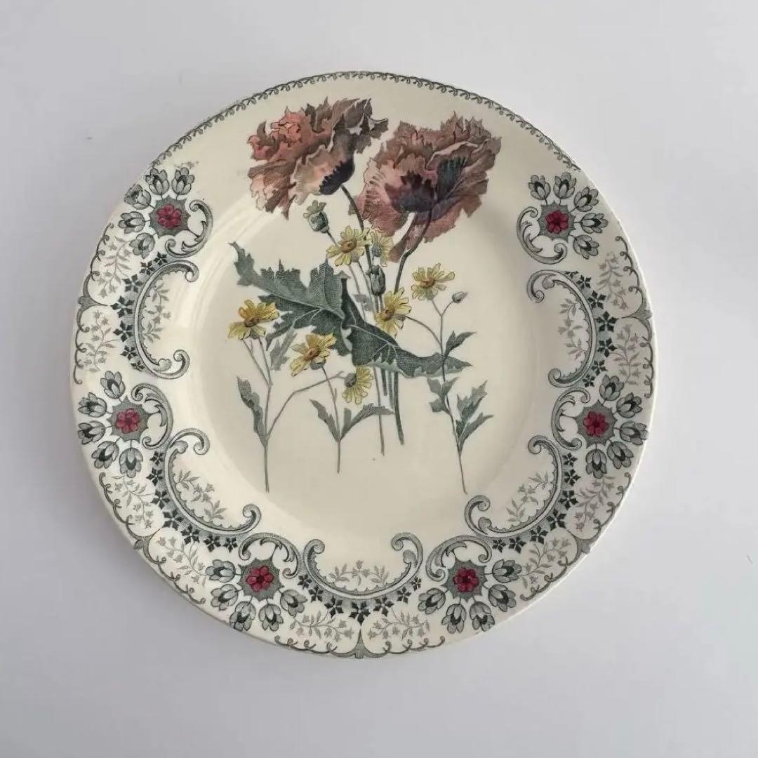 希少 美品 フランスアンティーク　ジョワジールロワ　切り花　デザート