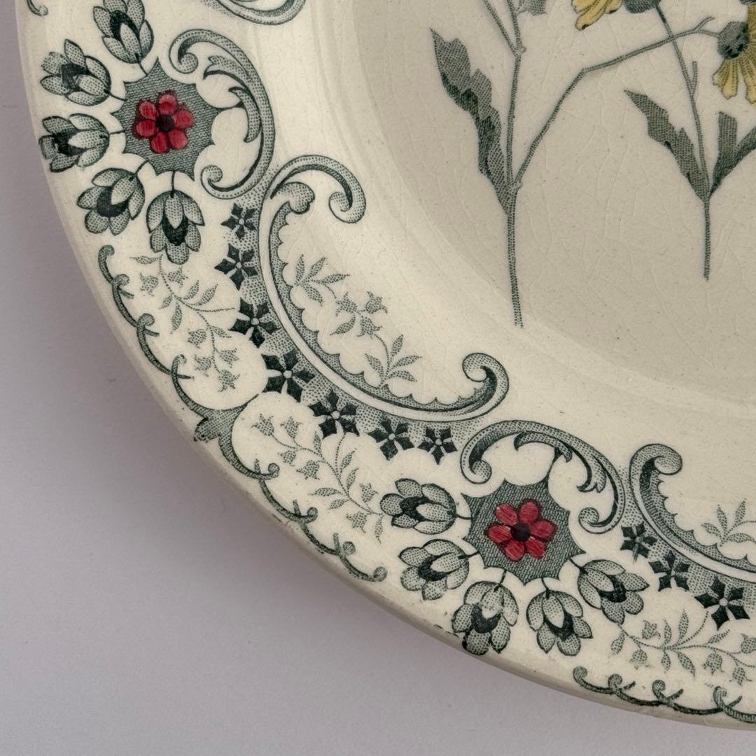 希少 美品 フランスアンティーク　ジョワジールロワ　切り花　デザート