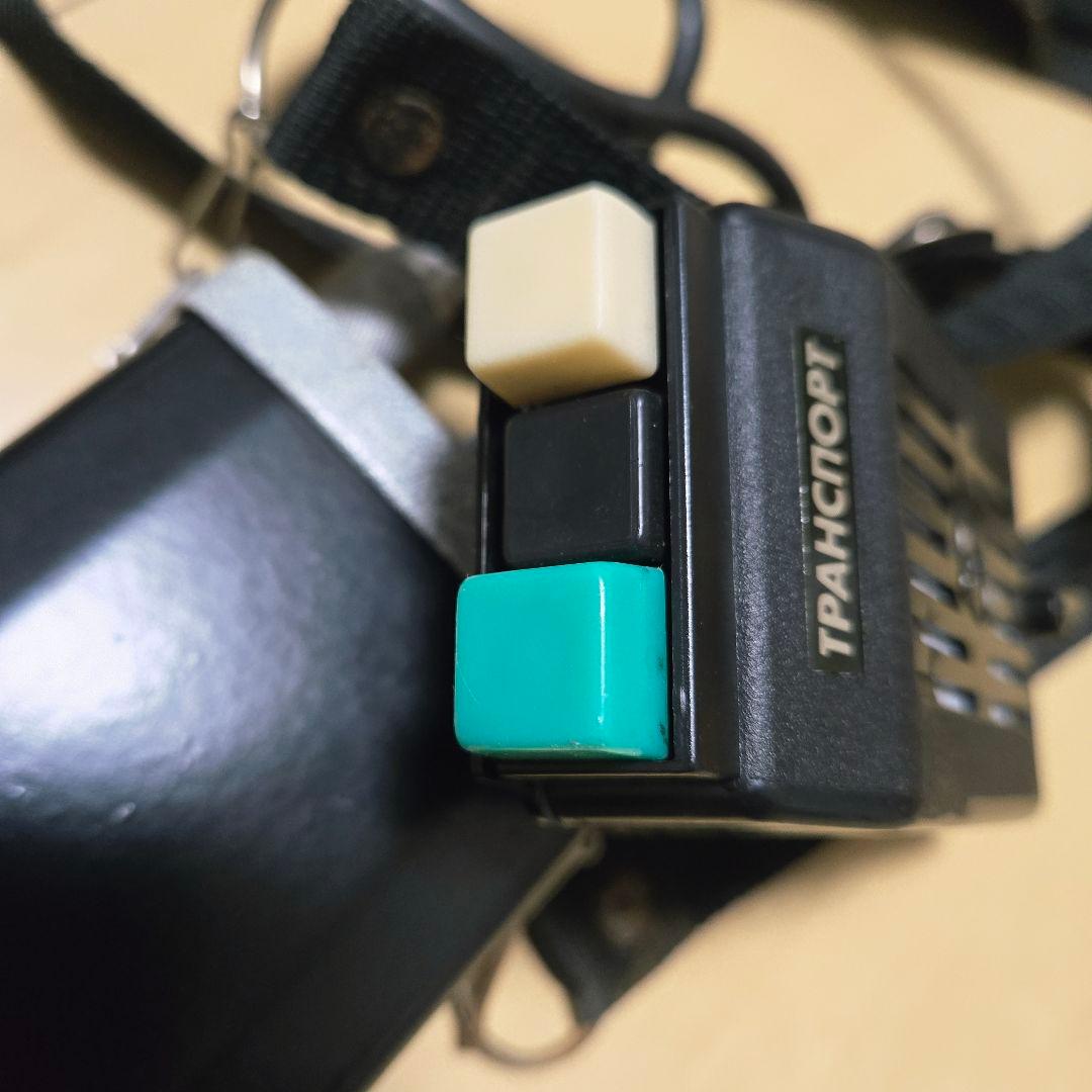 ロシア軍 内務省 MVD 警察部隊 通信機器 ТРАНСПОРТ 実物 機能なし