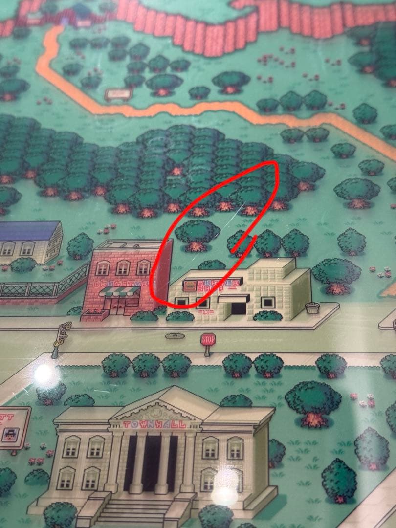 レプリカ・スクリーン　ほぼ日　MOTHER2 オネット　Lサイズ　ナチュラル