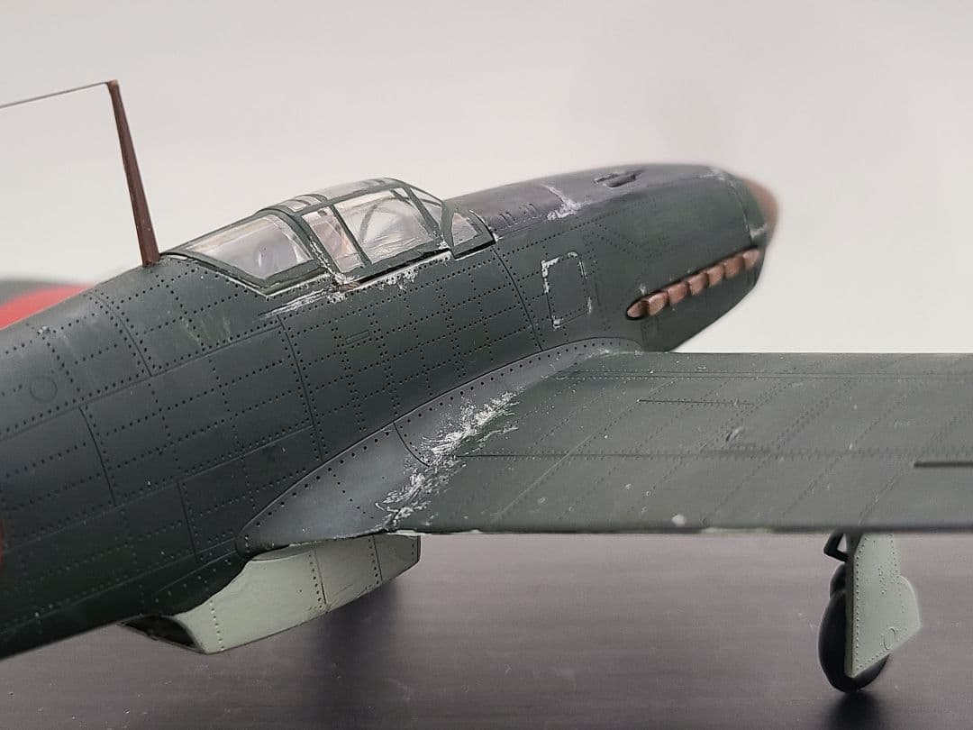 飛燕1型丙 燕部隊 田畑曹長機 リアルモーターライズ完成品