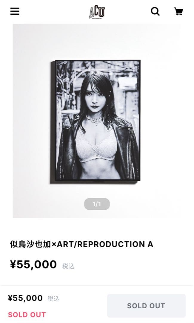 似鳥沙也加×ART/REPRODUCTION A,B,C フルセット新品