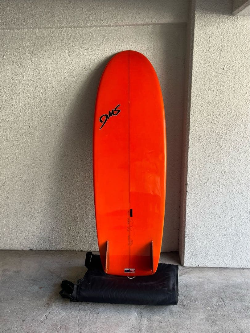 DMS オーストラリア製 ミニシモンズ5'5\" ツインウッドフィン 深コンケーブ