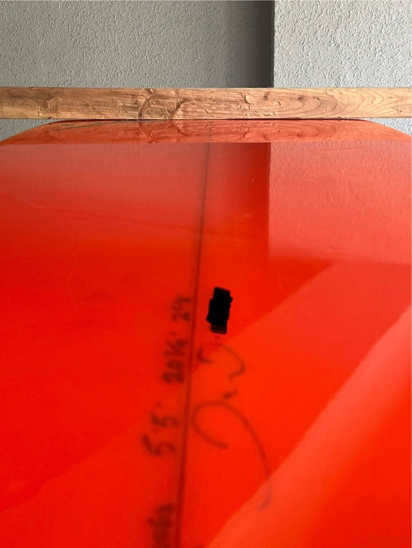 DMS オーストラリア製 ミニシモンズ5'5\" ツインウッドフィン 深コンケーブ