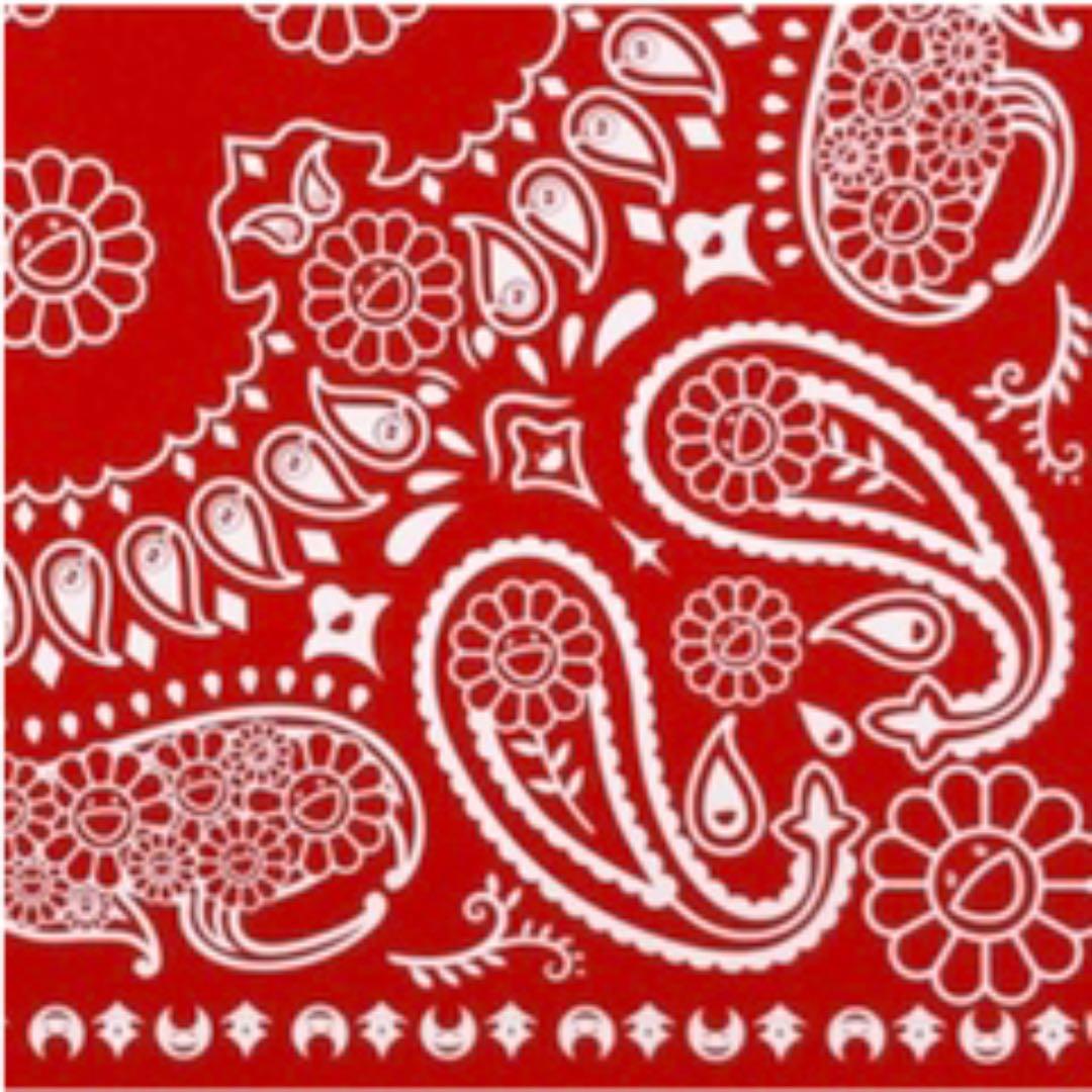 村上隆　版画　フラワーペイズリー　新作　サイン入り