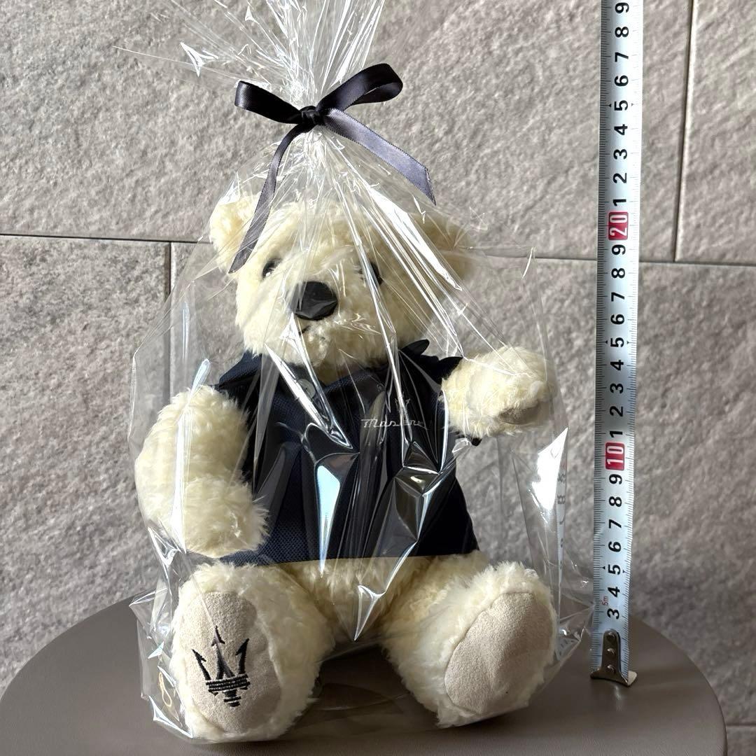 マセラティ　テディベア　非売品　ノベルティ　コレクション　クマのぬいぐるみ