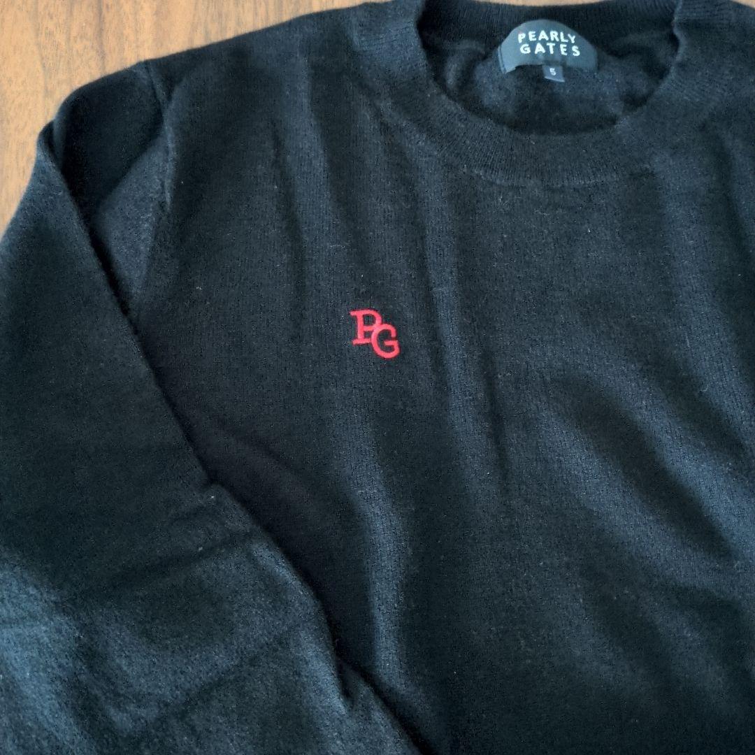 PEARLY GATES セーター スターロゴ