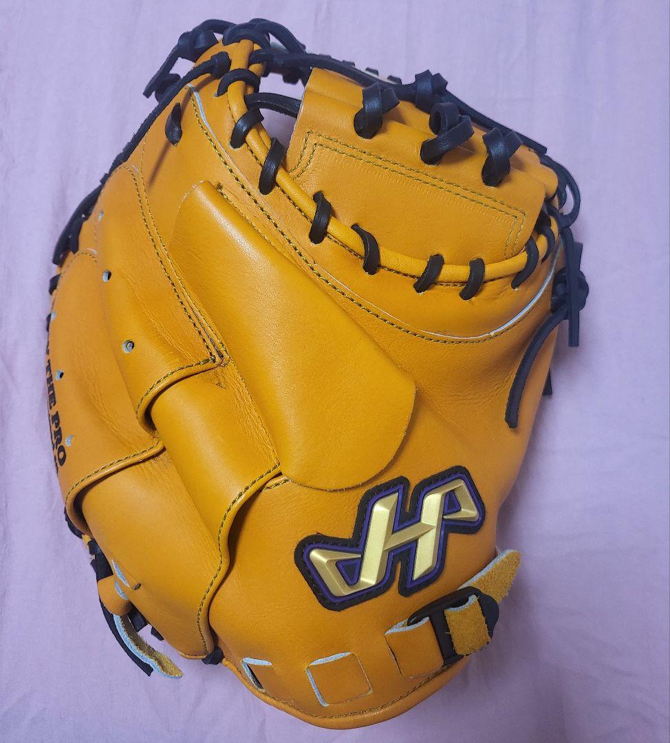ハタケヤマ 硬式用ミット　捕手用【基本モデル　M9型】 野球 km9by