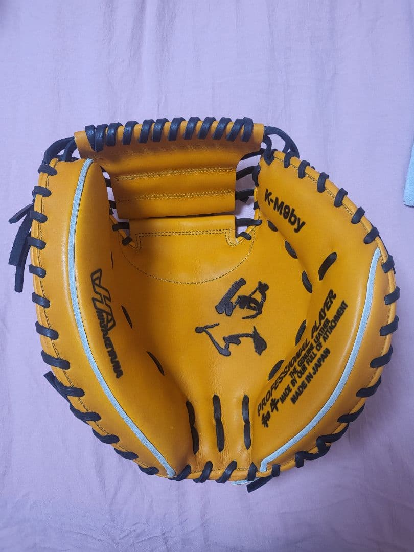 ハタケヤマ 硬式用ミット　捕手用【基本モデル　M9型】 野球 km9by