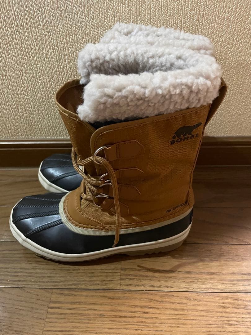 SOREL 1964パック NYLON 防水ブーツ　25cmブラウン/ブラック