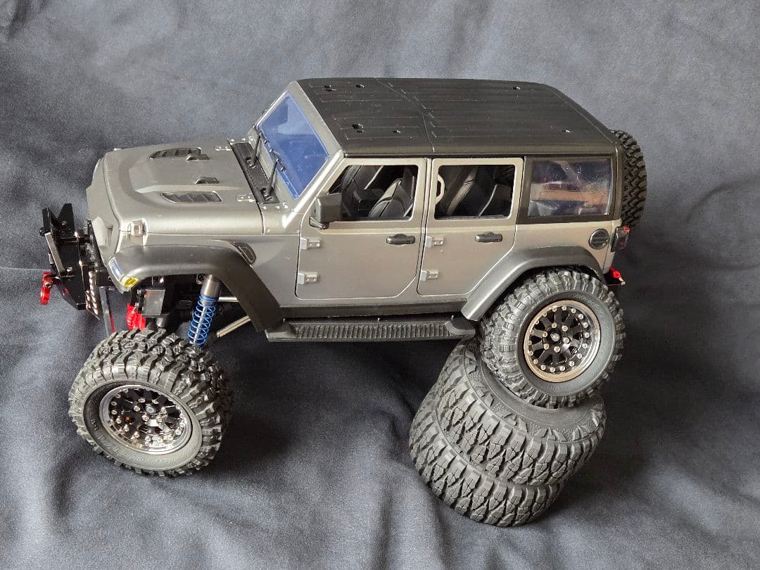 【屋外使用なし】1/12 RC クローラー MN128 フルカスタム / メタル