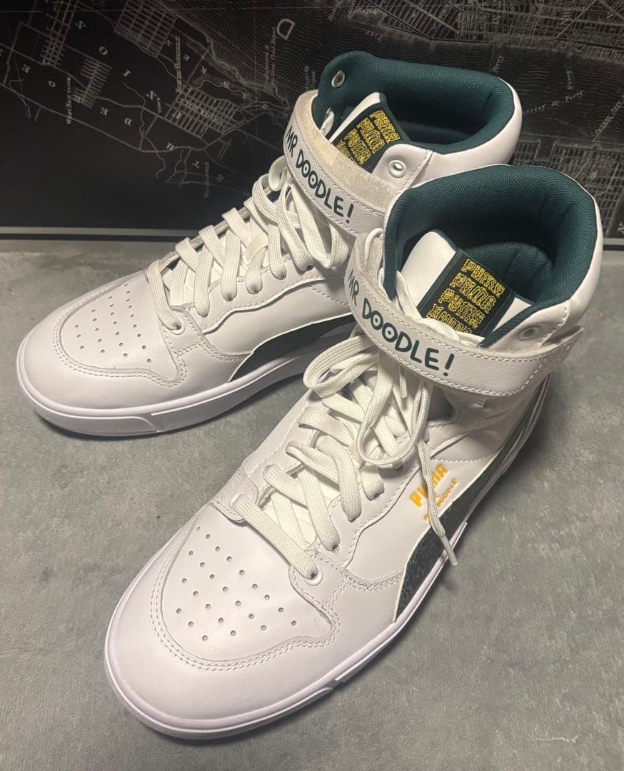 Mr DOODLE x PUMA コラボハイカットスニーカー26.0cm