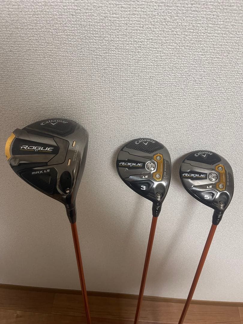希少 ローグLS ドライバー 3w 5w tour ad di 3本